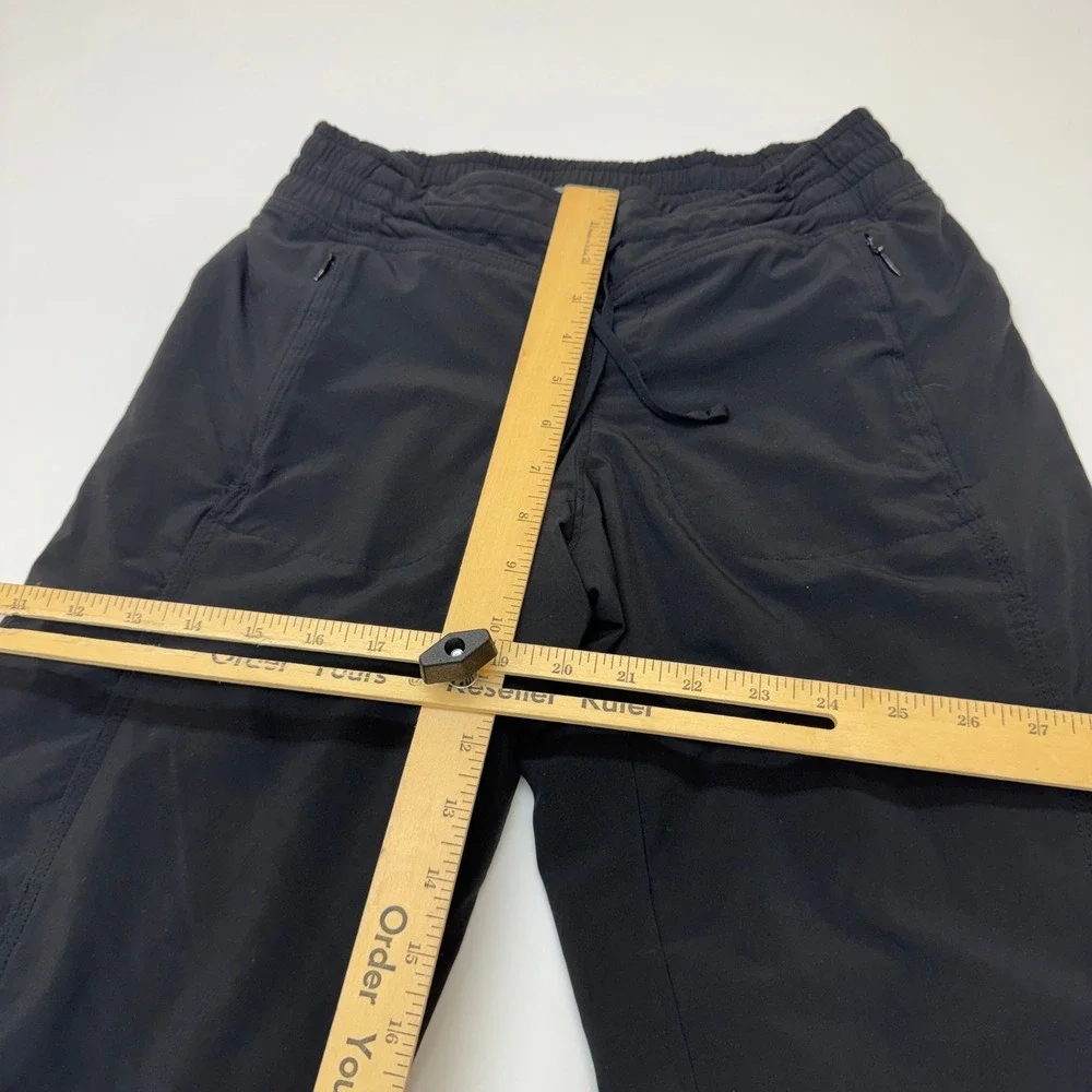 Athleta Pants Womens 0 Black Track Lined Gorpcore Y2K Utility Cargo